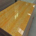 High Gloss Laminated MDF Board With UV Surface Material ISO9001 Certificatation