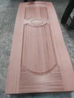 Inside Furniture Oak Veneer Door Skin , Beautiful Door Panel Skins With Sapeli Veneer