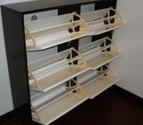 Melamine Coating Wood Particle Board Shoe Rack For Living Room Furniture Decor