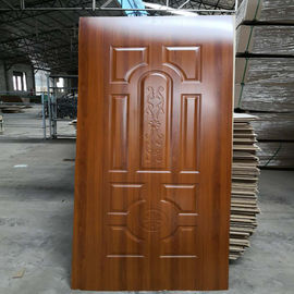 الصين الجلد الميلامين العفن الباب يمول للتصميم الداخلي ، دائم جلود الباب الأمامي مصنع