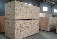 E0 Grade Laminated Wood Blocks , Decorative Hot Press Hardwood Block Board