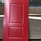 5mm One Style Melamine Faced Interior Wood Door Skins , HDF Door Skin